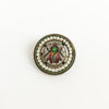 Mid 19th Century Egyptian Revival Micromosaic Beetle Brooch