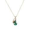 14k Gold Atomizer Perfume Bottle Pendant Necklace