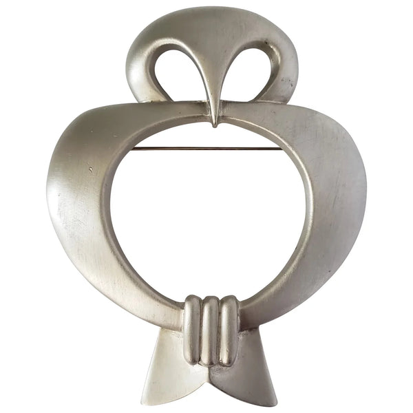 Rare 1960s Pierre Cardin Owl Brooch