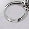 1970s Diamond and 18k White Gold Firework En Tremblant Ring