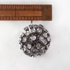 1970s Diamond and 18k White Gold Firework En Tremblant Ring