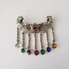 1930s Acrostic “Dearest” Filigree and Czech Crystal Brooch