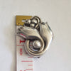 Post 1944 Georg Jensen Denmark Tulip Sterling Silver Brooch with Original Pouch #100A