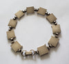 1940s Sterling Silver Enamel Mariner’s Flag Acrostic “Sweetheart” Bracelet