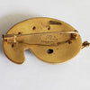 Late 1940s French Plaire Artists Palette Brooch