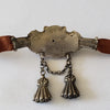 Circa 1870 Victorian Sterling Silver and Velvet Choker