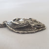 1970s Mid-Century Modern Sterling Silver Zodiac Cancer Crab Pendant Necklace