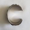 1950s Native American Old Pawn Sterling Silver and Turquoise Cuff Bracelet