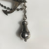 Early Victorian Hilliard & Thomason Hand Engraved Sterling Silver Anchor Brooch dated 1848