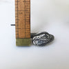 1920s Sterling Silver Two Headed Snake Ring