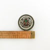 Mid 19th Century Egyptian Revival Micromosaic Beetle Brooch