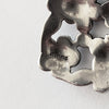 Unusual 1930s Italian Sterling Silver, Enamel, and Marcasite Forget-me-not Necklace