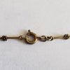 1920s Gilt Brass and Mississippi Pearl Necklace