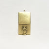 1940s 14k Gold Mechanical Jack-in-the Box Enamel Charm