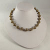 1930s Sterling Silver Vermeil Filigree Bead Necklace