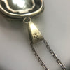1930s Silver Vermeil Pisces Intaglio Pendant Necklace