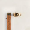 Circa 1900 Late Victorian English 9k Gold Buckle Ring