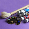 Late 1940s French Plaire Artists Palette Brooch