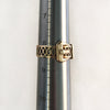Circa 1900 Late Victorian English 9k Gold Buckle Ring