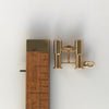 14k Gold French Stanhope Binocular Souvenir Charm with Images of Los Angeles and Miami Beach from the 30s-40s