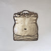 Early 20th Century Italian Sterling Silver Torso Stomach Milagro Ex-Voto