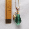 14k Gold Atomizer Perfume Bottle Pendant Necklace