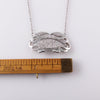 1960s 14k Gold and Diamond Zodiac Crab Necklace