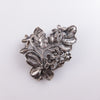 Cini Sterling Silver Floral Brooch