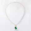 14k Gold Atomizer Perfume Bottle Pendant Necklace