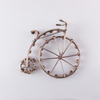 Late Victorian Penny Farthing Sterling Silver and Paste Brooch