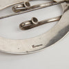 Late Victorian Sterling Silver Sash Buckle Brooch