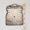 Early 20th Century Italian Sterling Silver Torso Stomach Milagro Ex-Voto