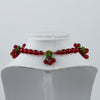 Rare 1950s Miriam Haskell Red Currants Necklace
