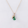 14k Gold Atomizer Perfume Bottle Pendant Necklace