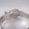 1960s Gucci Sterling Silver and Enamel Buckle Bracelet