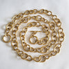 1980s Karl Lagerfeld Gold-Tone Chain Belt Necklace