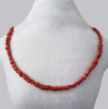 Circa 1915 Natural Red Coral Strand Necklace