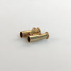 14k Gold French Stanhope Binocular Souvenir Charm with Images of Los Angeles and Miami Beach from the 30s-40s