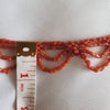 1920s Woven Coral Bead Collar