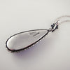 1910s Art Nouveau Sterling Silver Butterfly Wing Necklace